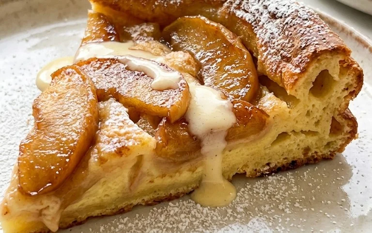 Apfelpfannkuchen klassisch und fluffig