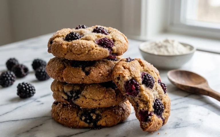 Blackberry Muffin Cookies: Saftig & Lecker!