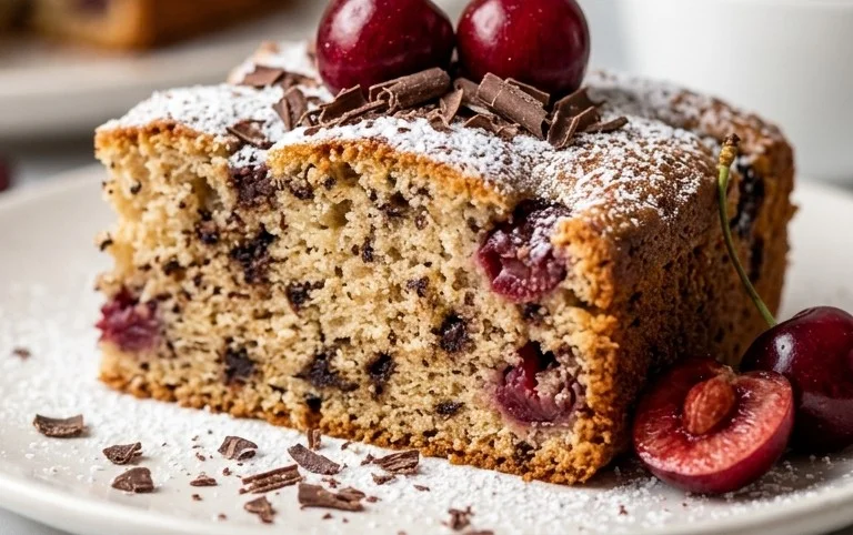 Ameisenkuchen mit Kirsch Extracten – der saftigste Blechkuchen