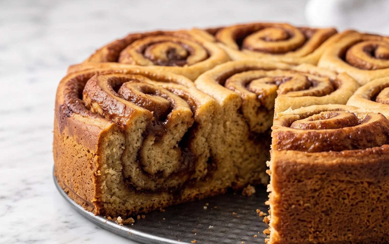Zimtschneckenkuchen: Fest für die Sinne, einfach & lecker