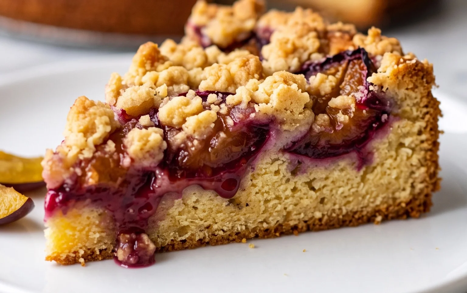 Pflaumenkuchen mit Streuseln aus der Springform Rezept