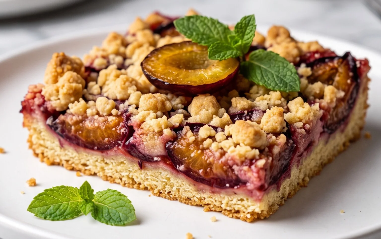 Zwetschgendatschi mit Streusel – nach Omas Rezept