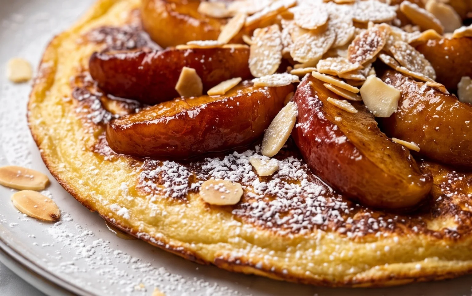 Apfelpfannkuchen klassisch und fluffig